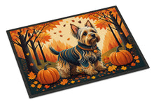 Load image into Gallery viewer, Silky Terrier Fall Doormat - 24x36 Decorative Floor Mat – Indoor/Outdoor Rug with Artistic Flair
