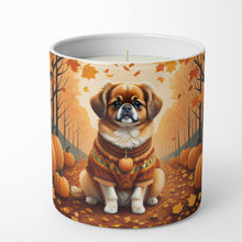 Load image into Gallery viewer, Tibetan Spaniel Fall Decorative Soy Candle