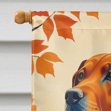 Load image into Gallery viewer, Vizsla Fall House Flag