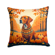 Load image into Gallery viewer, Vizsla Fall Fabric Decorative Pillow