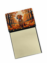 Load image into Gallery viewer, Vizsla Fall Sticky Note Holder- Refiilable Desk Accessory Note Pad