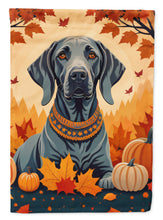Load image into Gallery viewer, Weimaraner Fall House Flag