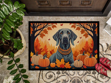 Load image into Gallery viewer, Weimaraner Fall Doormat - 24x36 Decorative Floor Mat – Indoor/Outdoor Rug with Artistic Flair