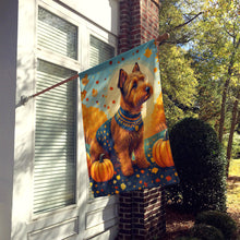 Load image into Gallery viewer, Welsh Terrier Fall House Flag