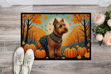 Load image into Gallery viewer, Welsh Terrier Fall Doormat - 24x36 Decorative Floor Mat – Indoor/Outdoor Rug with Artistic Flair