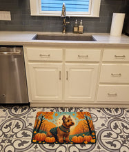 Load image into Gallery viewer, Welsh Terrier Fall Memory Foam Kitchen Mat