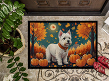 Load image into Gallery viewer, Westie Fall Doormat - 24x36 Decorative Floor Mat – Indoor/Outdoor Rug with Artistic Flair