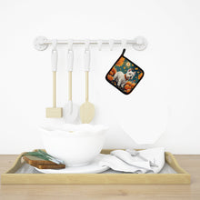 Load image into Gallery viewer, Westie Fall Pot Holders - Set of 2 Decorative Kitchen Helpers | Made in the USA