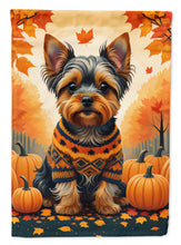 Load image into Gallery viewer, Yorkshire Terrier Fall House Flag