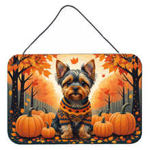 Load image into Gallery viewer, Yorkshire Terrier Fall Wall or Door Hanging Prints
