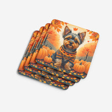 Load image into Gallery viewer, Yorkshire Terrier Fall Foam Coaster