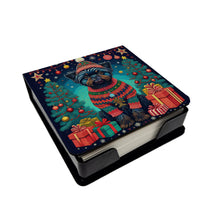 Load image into Gallery viewer, Affenpinscher Christmas PU Leather Note Paper Holder