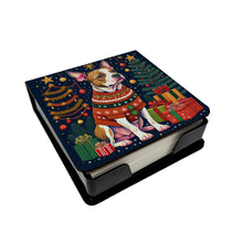Load image into Gallery viewer, Pit Bull Terrier Christmas PU Leather Note Paper Holder