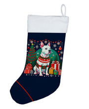 Load image into Gallery viewer, White Pit Bull Terrier Christmas Christmas Stocking