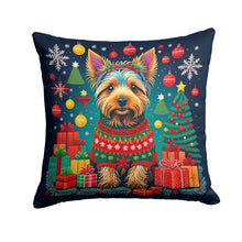 Load image into Gallery viewer, Australian Terrier Christmas Fabric Decorative Pillow