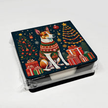 Load image into Gallery viewer, Basenji Christmas PU Leather Note Paper Holder