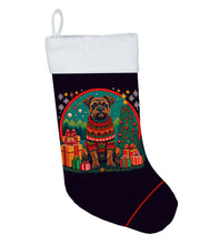 Load image into Gallery viewer, Border Terrier Christmas Christmas Stocking