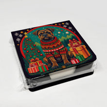 Load image into Gallery viewer, Border Terrier Christmas PU Leather Note Paper Holder