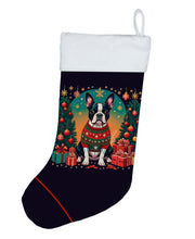 Load image into Gallery viewer, Boston Terrier Christmas Christmas Stocking