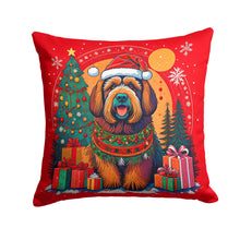 Load image into Gallery viewer, Briard Christmas Fabric Decorative Pillow