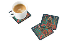 Load image into Gallery viewer, Cairn Terrier Christmas Coasters - Set of 4 Lightweight Foam, Absorbent Drink Coasters