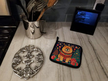 Load image into Gallery viewer, Chow Chow Christmas Pot Holders - Set of 2 Decorative Kitchen Helpers | Made in the USA