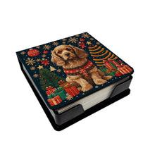 Load image into Gallery viewer, Cocker Spaniel Christmas PU Leather Note Paper Holder