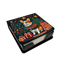Load image into Gallery viewer, Corgi Christmas PU Leather Note Paper Holder