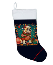 Load image into Gallery viewer, English Bulldog Christmas Christmas Stocking