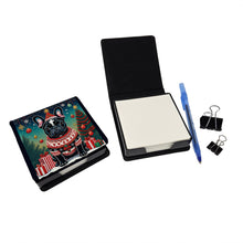 Load image into Gallery viewer, Black French Bulldog Christmas PU Leather Note Paper Holder