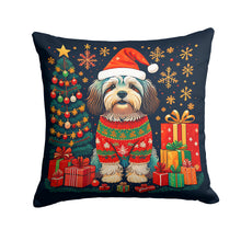 Load image into Gallery viewer, Havanese Christmas Throw Pillow - 14x14 Decorative Pillow – Art for Your Home &amp; Patio
