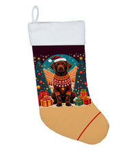 Load image into Gallery viewer, Chocolate Labrador Retriever Christmas Christmas Stocking