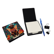 Load image into Gallery viewer, Chocolate Labrador Retriever Christmas PU Leather Note Paper Holder