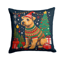 Load image into Gallery viewer, Lakeland Terrier Christmas Fabric Decorative Pillow