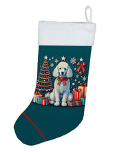 Load image into Gallery viewer, White Poodle Christmas Christmas Stocking