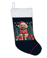 Load image into Gallery viewer, Apricot Toy Poodle Christmas Christmas Stocking