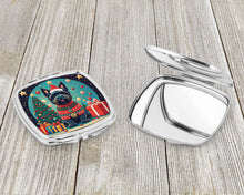 Load image into Gallery viewer, Scottish Terrier Christmas Compact Mirror – Stylish Purse Mirror with Artistic Covers