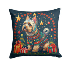 Load image into Gallery viewer, Silky Terrier Christmas Fabric Decorative Pillow