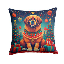 Load image into Gallery viewer, Tibetan Mastiff Christmas Throw Pillow - 14x14 Decorative Pillow – Art for Your Home &amp; Patio