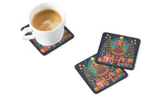 Load image into Gallery viewer, Vizsla Christmas Coasters - Set of 4 Lightweight Foam, Absorbent Drink Coasters