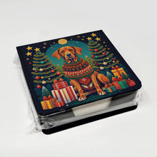 Load image into Gallery viewer, Vizsla Christmas PU Leather Note Paper Holder