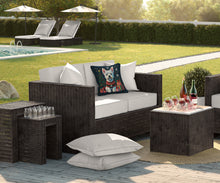 Load image into Gallery viewer, Westie Christmas Fabric Decorative Pillow