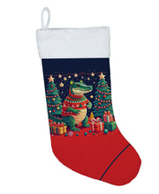 Load image into Gallery viewer, Alligator Christmas Christmas Stocking
