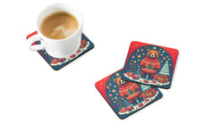 Load image into Gallery viewer, Bear Christmas Foam Coaster