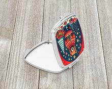 Load image into Gallery viewer, Bear Christmas Compact Mirror – Stylish Purse Mirror with Artistic Covers