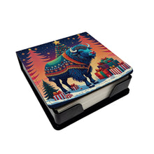 Load image into Gallery viewer, Buffalo Christmas PU Leather Note Paper Holder