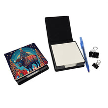 Load image into Gallery viewer, Buffalo Christmas PU Leather Note Paper Holder