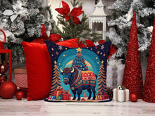 Load image into Gallery viewer, Buffalo Christmas Fabric Decorative Pillow
