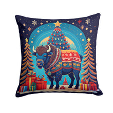 Load image into Gallery viewer, Buffalo Christmas Fabric Decorative Pillow