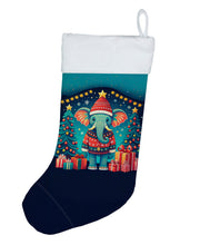 Load image into Gallery viewer, Elephant Christmas Christmas Stocking